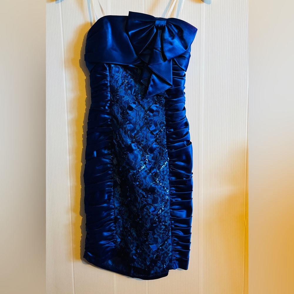 Roberta Bridal Royal Blue Gown size 5/6